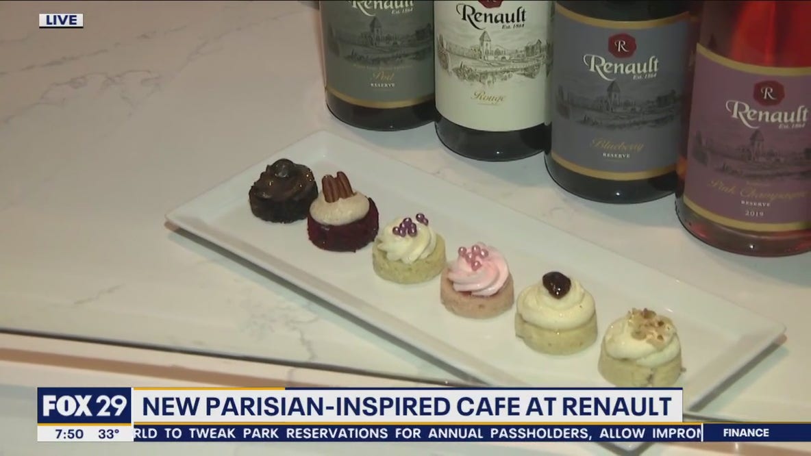 New café brings Parisian flare to Renault Winery in Atlantic County
